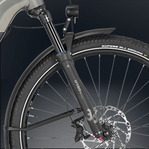 SR Suntour Federgabel mit Lockout Hebel