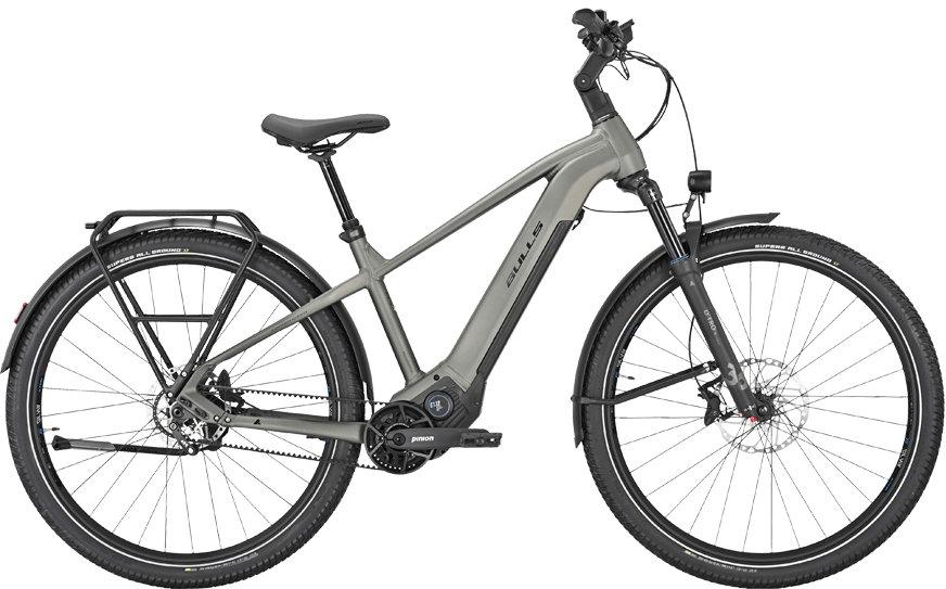 Bulls Vuca Evo X1 524909530741 Graues, E-Trekking Rad mit Pinion Motor