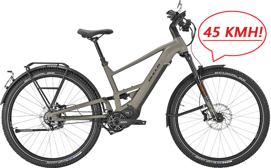 Bulls Vuca Speed FSX 1 524909930041 Graues, S-Pedelec mit Pinion Motor