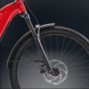 Luftfedergabel von Rockshox mit mehreren Einstellmöglichkeiten