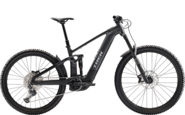 Schwarzes, Vollgefedertes E-MTB