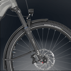SR Suntour Federgabel mit Lockout Hebel
