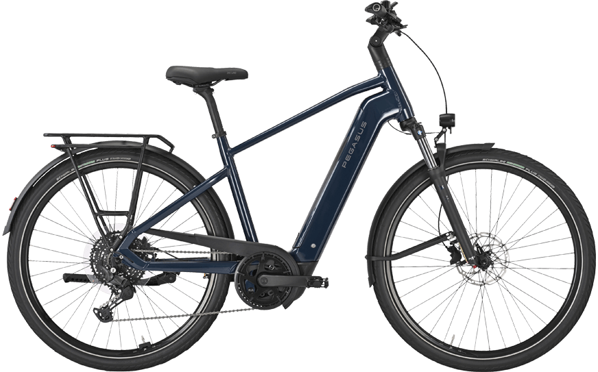 Pegasus Strong EVO 10 Lite He Blau 525703160050 Blaues Herren Ebike mit Bosch Motor und Zuladung bis 180Kg