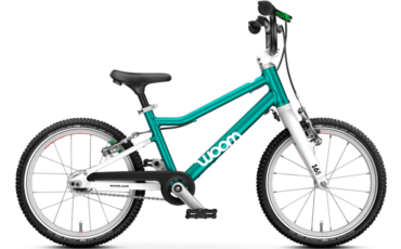 Woom 3 Automagic Kinderrad in der Farbe turquoise