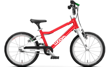 Woom 3 Automagic Kinderrad in der Farbe rot