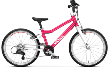 Woom Kinderrad in der Farbe Pink