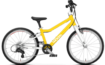 Woom Kinderrad in der Farbe Gelb