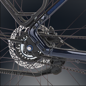 Shimano Nexus 8 Gang Nabenschaltung mit Riemen 