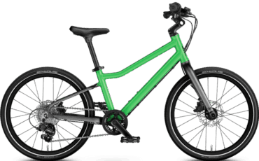 Woom 20 Zoll Kinderrad in der Farbe Jungel Grün