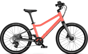Woom 20 Zoll Kinderrad in der Farbe Coral