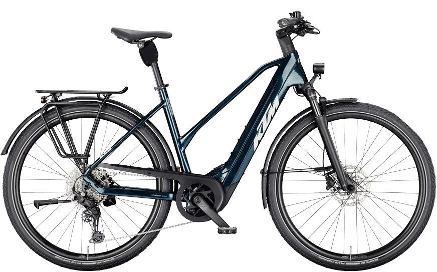 KTM Trekking Rad in der Farbe Sea Blue