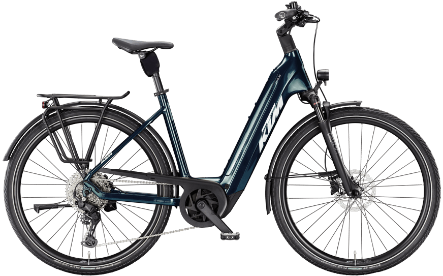 KTM Trekking Rad in der Farbe Sea Blue