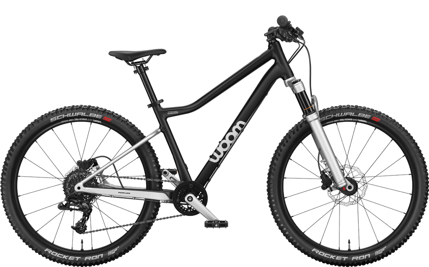 Extrem leichtes Kinder Moutainbike mit Federgabel von Woom