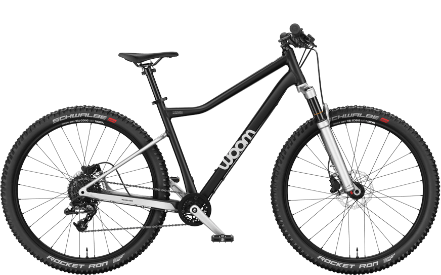 Extrem leichtes Kinder Moutainbike mit Federgabel von Woom