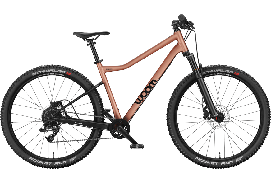 Extrem leichtes Kinder Moutainbike mit Federgabel von Woom