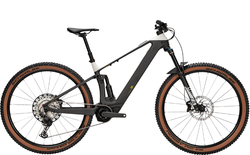 Ultraleichtes EMTB Rad mit neuem leichten Motor und 400Wh Akku